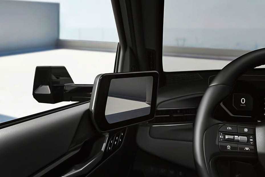 كيا EV9 Drivers Side Mirror Rear Angle