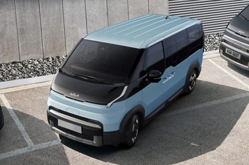 KIA PV5 Front Side View