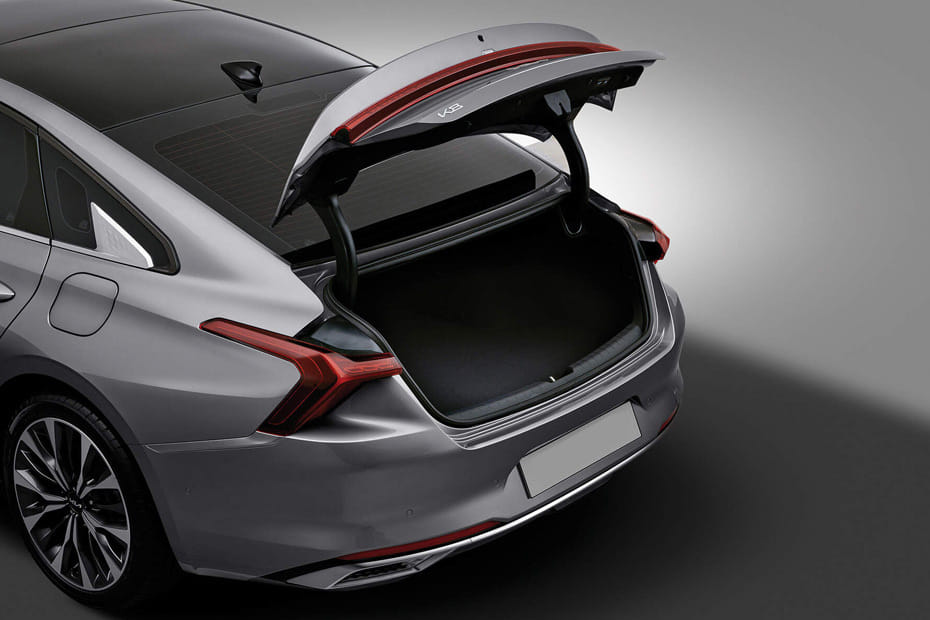 Trunk Open Closer View of K8 Hybrid