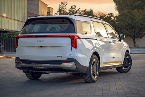 Carnival Hybrid Rear angle view