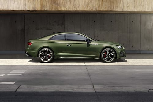 Audi A5 Coupe Full Side View