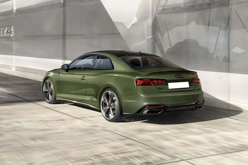 A5 Coupe Rear angle view