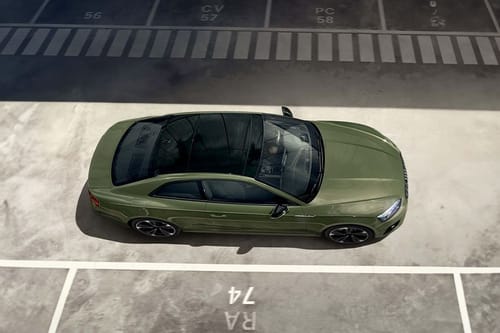 Top View of A5 Coupe