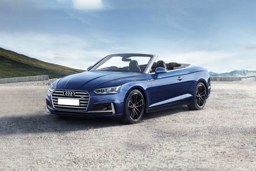 Audi  S5 Convertible Front angle low view