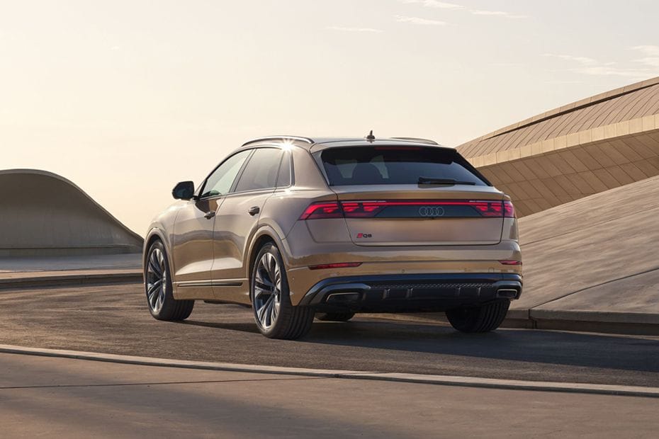 Q8 Rear angle view