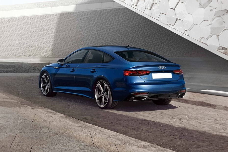 A5 Sportback Rear Medium Side View