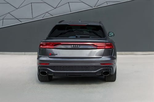 Full Rear View of Audi RS Q8