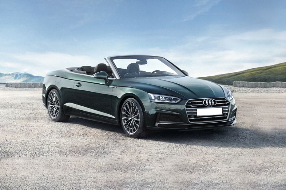 Audi A5 Cabriolet Front Medium View in Saudi Arabia
