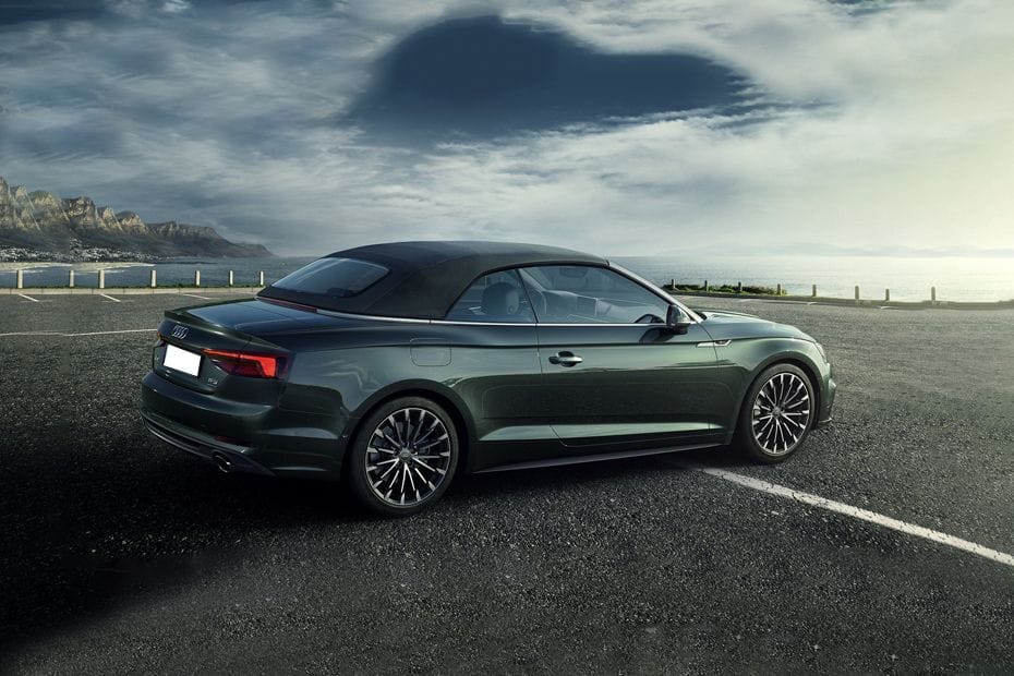 A5 Cabriolet Rear angle view in Saudi Arabia