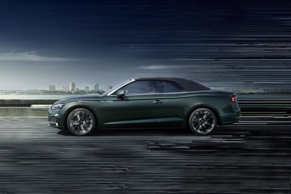 A5 Cabriolet Side view in Saudi Arabia