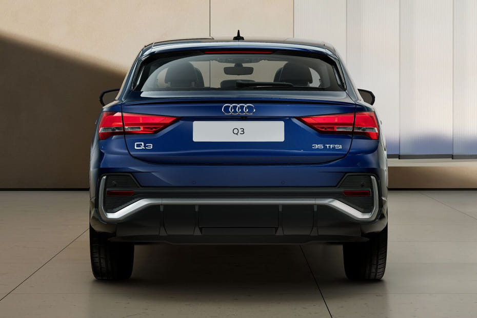 Full Rear View of Audi Q3 Sportback