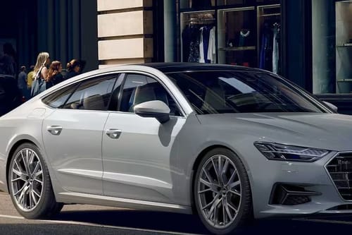 Audi A7 Drivers Side Mirror Front Angle