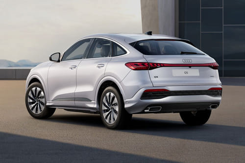 Rear Cross Side View of Audi Q5 Sportback