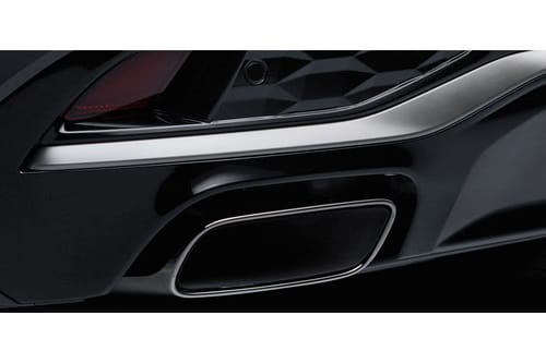 Exhaust Pipe of Audi A5 Sedan