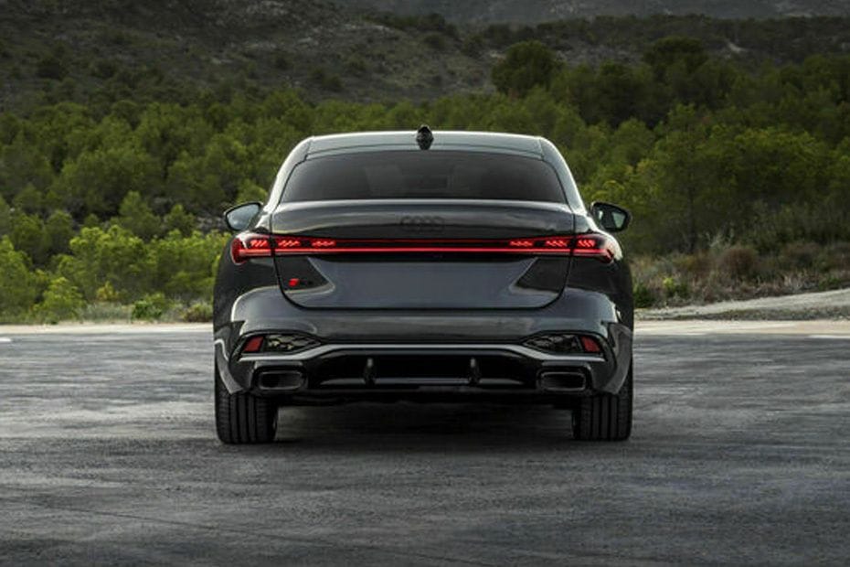 Full Rear View of Audi A5 Sedan