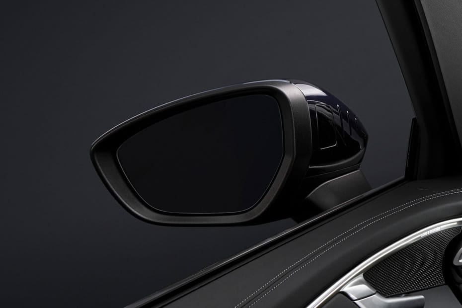 أودي A6 Drivers Side Mirror Rear Angle