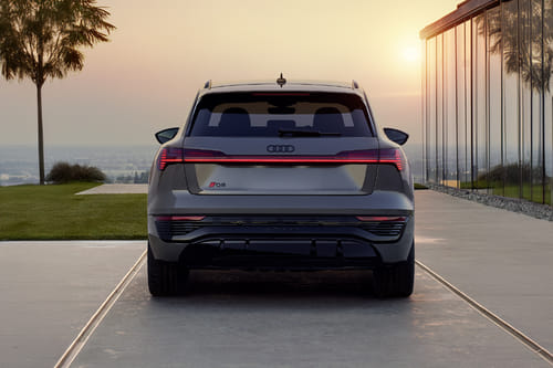 Full Rear View of Audi Q8 e-tron
