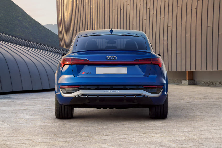 Full Rear View of Audi SQ8 E-tron