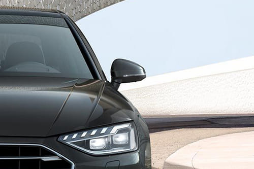 أودي A4 Drivers Side Mirror Front Angle