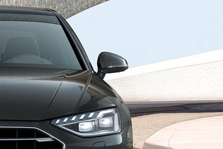 أودي A4 Drivers Side Mirror Front Angle