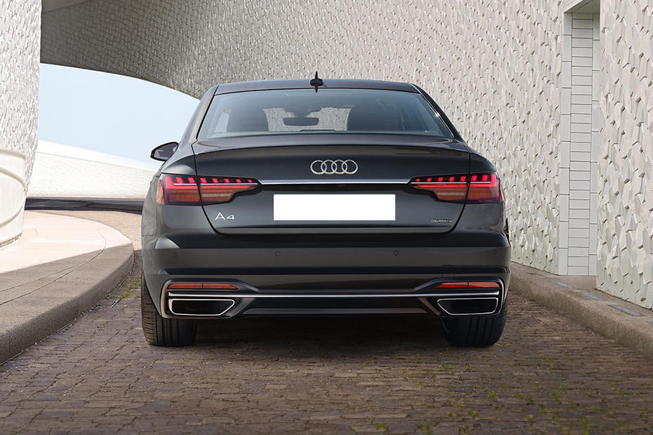 Full Rear View of Audi A4