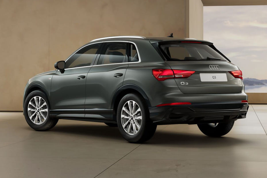 Rear Cross Side View of Audi Q3