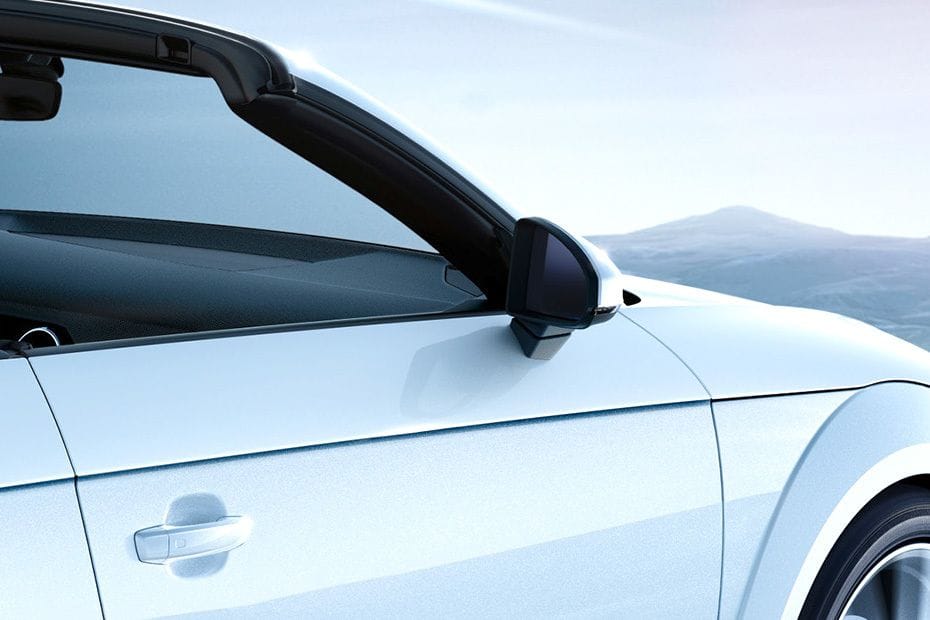Audi TT Roadster Drivers Side Mirror Rear Angle in Saudi Arabia