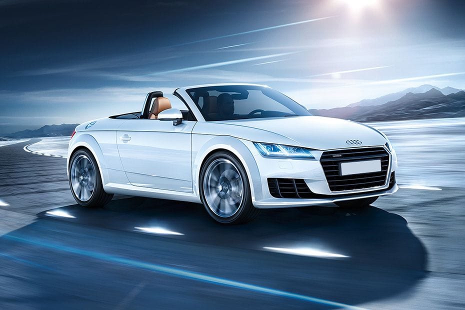 Audi TT Roadster Front Medium View in Saudi Arabia