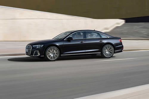 Audi A8 Front Side View