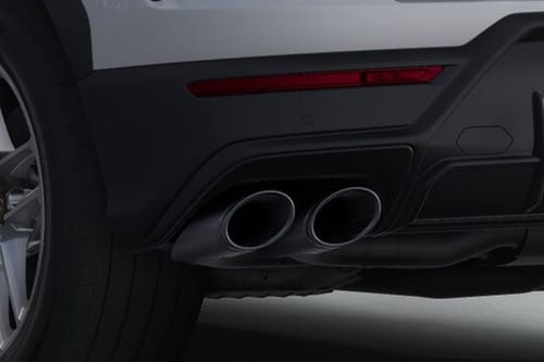 Exhaust Pipe of Lamborghini Urus