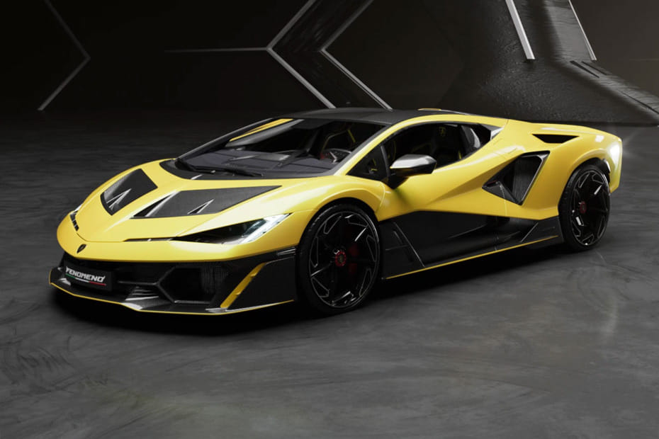 Lamborghini  Limited Series Front angle low view