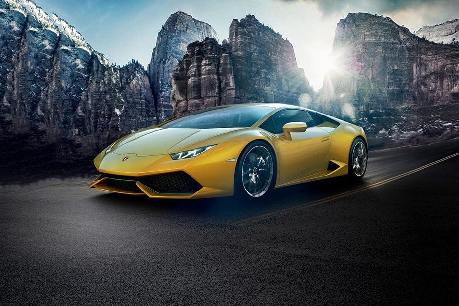 Lamborghini  Huracan Front angle low view