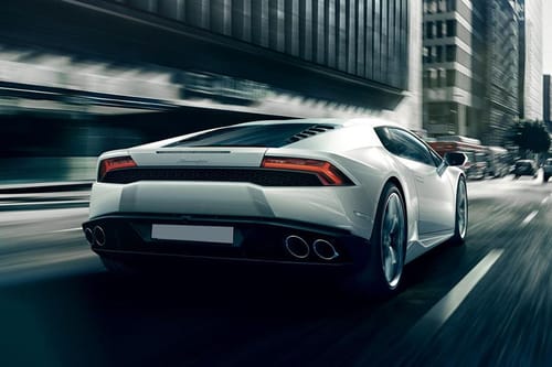 Huracan Rear angle view