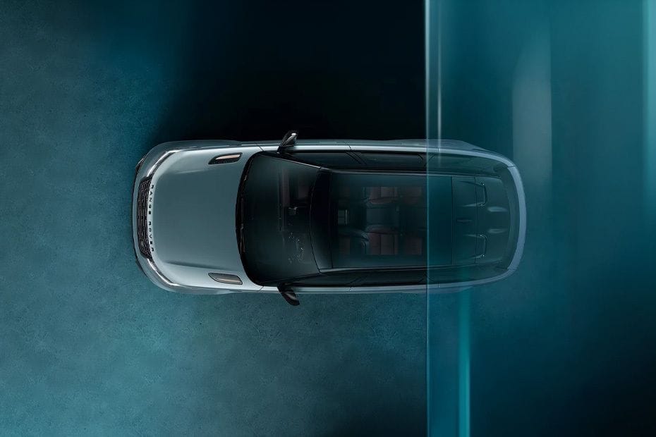 Top View of Range Rover Velar