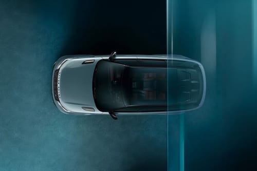 Top View of Range Rover Velar