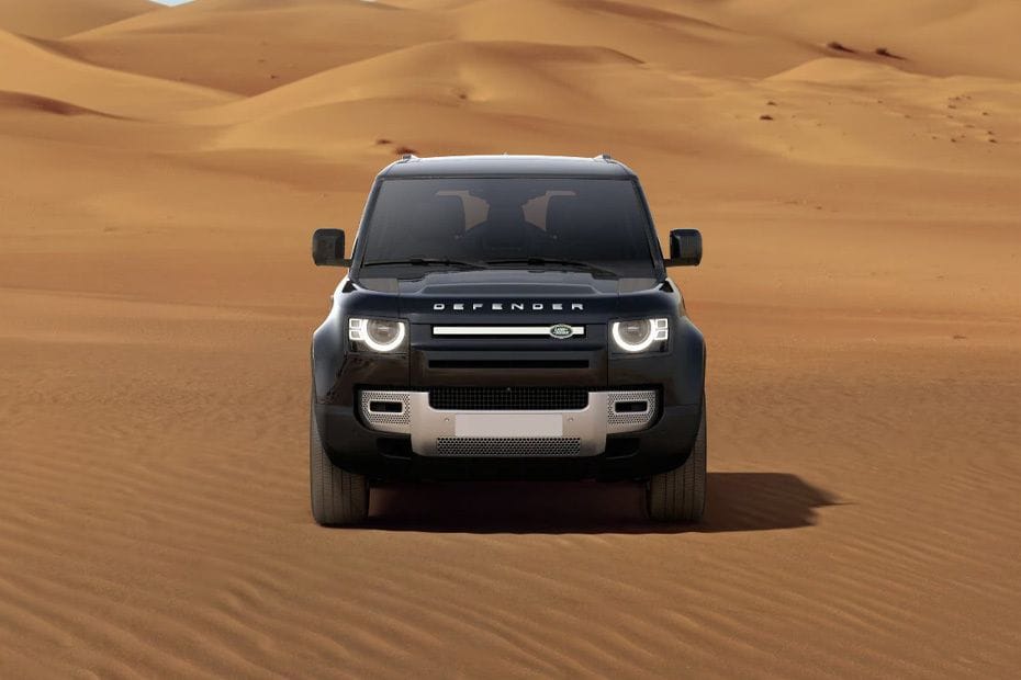 Full Front View of Defender