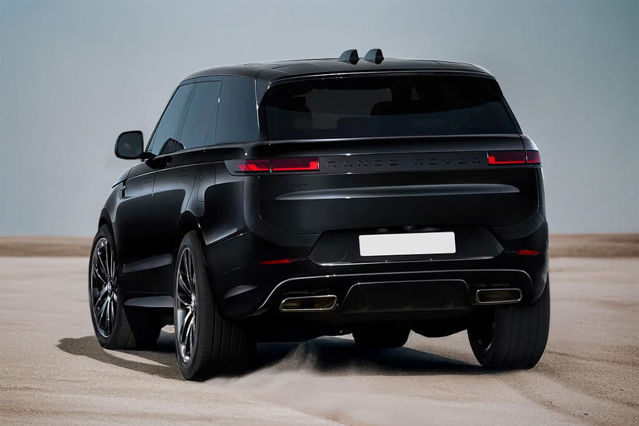 Rear Medium View of لاند روفر رانج روفر سبورت