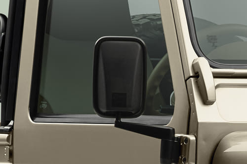 Land Rover Classic Defender Drivers Side Mirror Front Angle