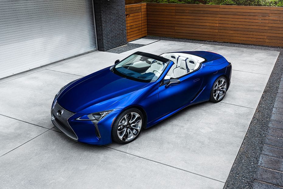 Lexus LC Front Angle High View