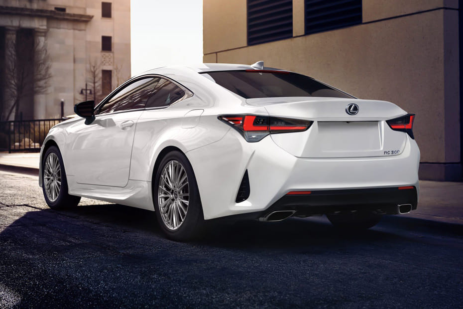 Rear Medium View of Lexus RC