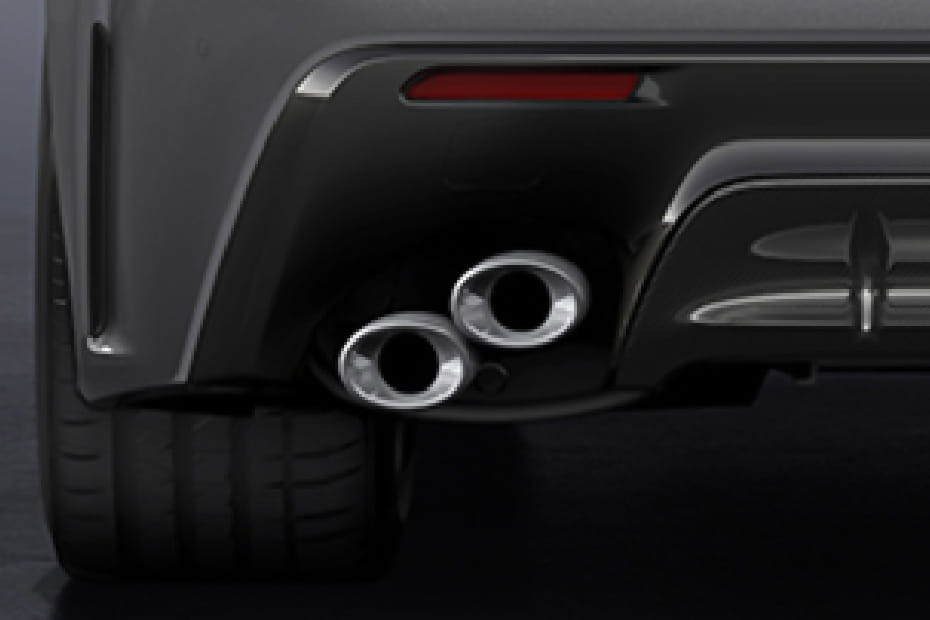 Exhaust Pipe of Lexus RC F