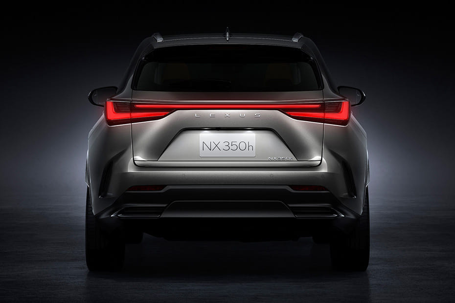Full Rear View of Lexus NX