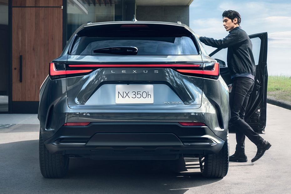 Rear Medium View of Lexus NX