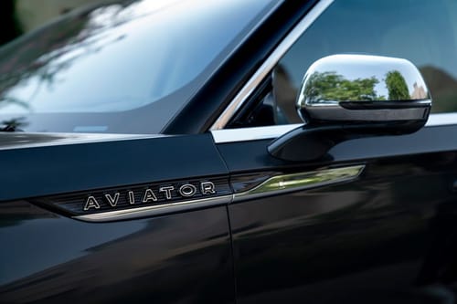 Lincoln Aviator Drivers Side Mirror Front Angle