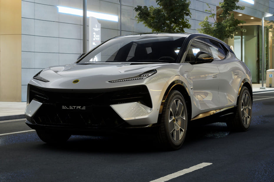 Lotus  ELETRE Front angle low view