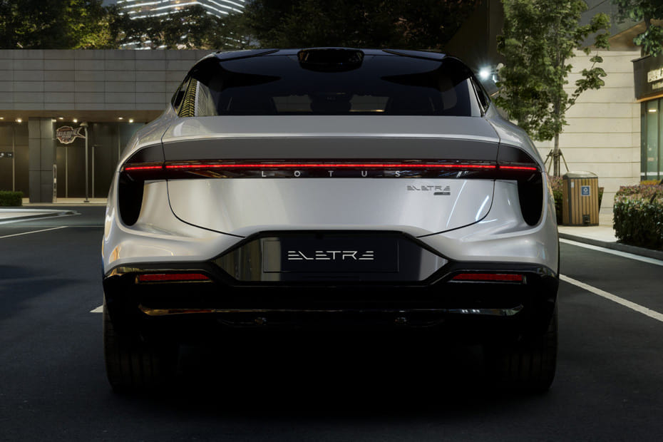 Full Rear View of Lotus ELETRE
