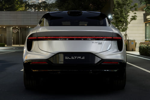 Full Rear View of Lotus ELETRE