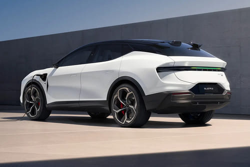 Rear Cross Side View of Lotus ELETRE