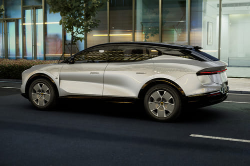 Rear Cross View of Lotus ELETRE