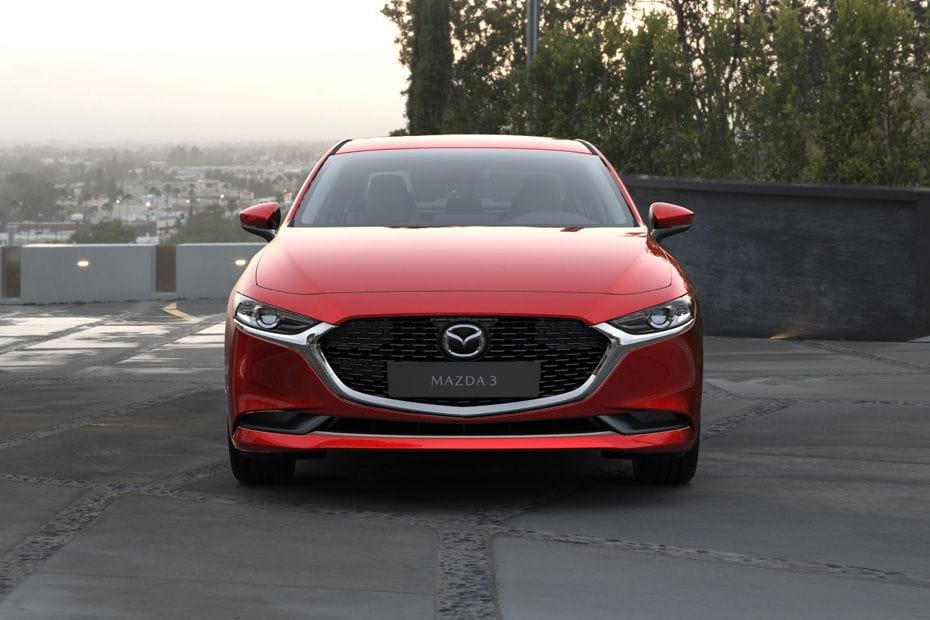 Full Front View of 3 Sedan